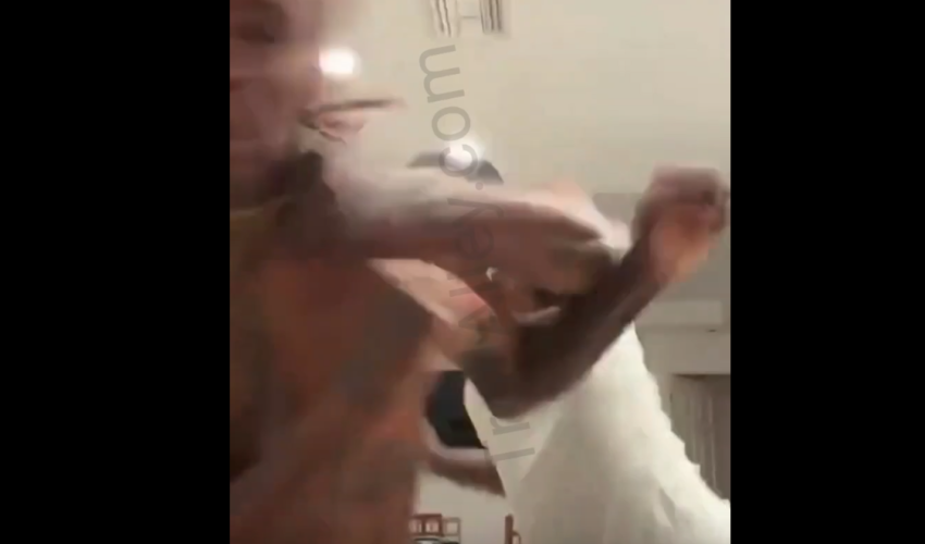Dude Got Got His Face Broken By His Father On Live For Showing Out In Front Of His Viewers