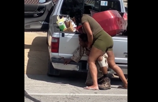 A Man Wouldn’t Give A Woman Her Money After Stealing Her Car Bumper And This How She Handled It