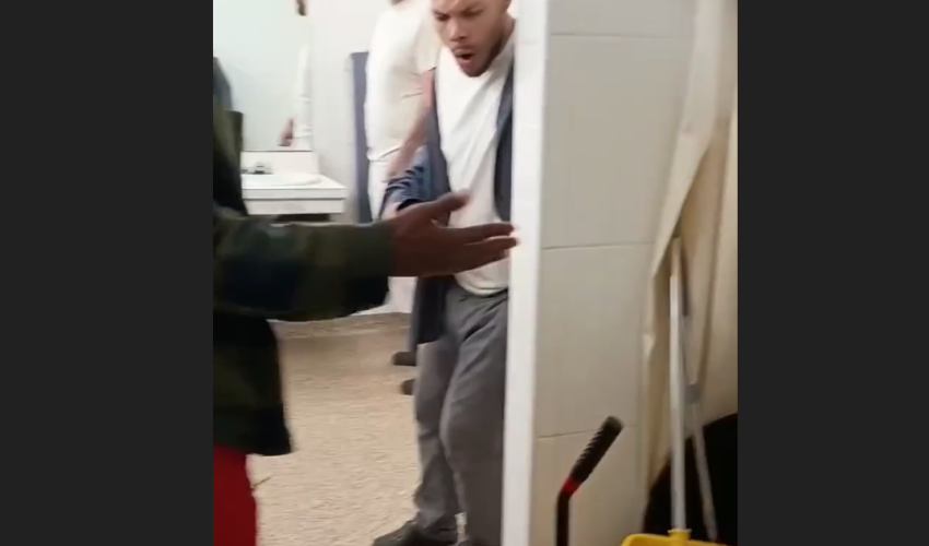 Inmate Gets Mad After Another Inmate Kept Making Noise After Smoking Something Unknown
