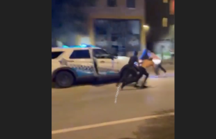 Chicago Police Tried To Shut Down A Car Show That Had The Street Blocked Off But Ended Up Getting Their Car Beat Up Instead