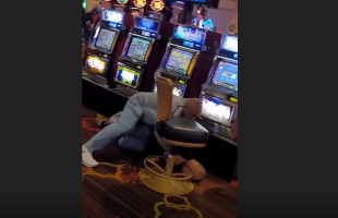 Man Gets Dropped At The Casino For For Stealing Another Man Slot Machine