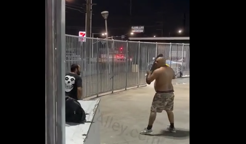 Dude Kicked A Guy Out Of The Skate Park For Harassing Kids And Started Going Crazy Spinning The Block