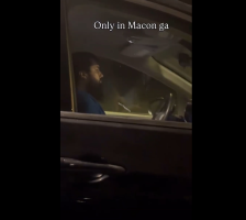Woman Caught A Man Doing The Weirdest Thing In Traffic While Driving