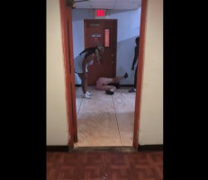 Woman Got Jumped After She Disrespected Two Women That Told Her To Go Outside And Smoke