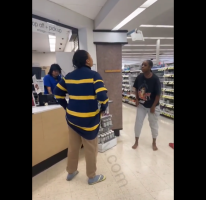 African Woman Got Mad After A American Black Woman Told Her To Get Out The Store