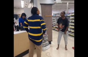 African Woman Got Mad After A American Black Woman Told Her To Get Out The Store