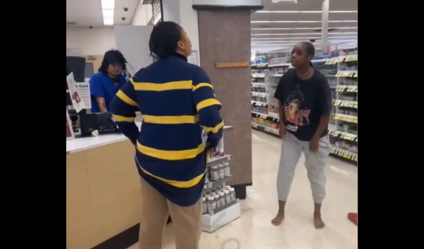 African Woman Got Mad After A American Black Woman Told Her To Get Out The Store