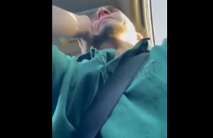 Woman Put Hands On Her Husband While He Was Driving After He Tried To Take Her To Jail Instead Of Taking Her To Her Hometown
