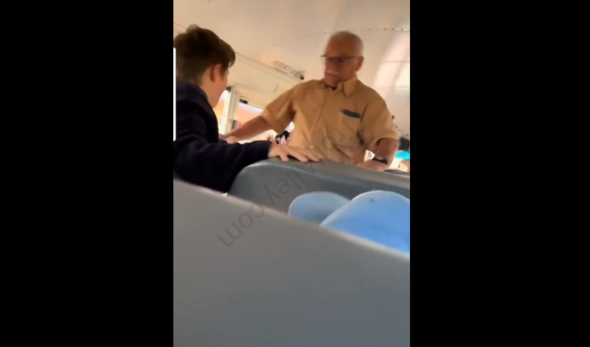 Bus Driver Put Hands On Kids On His Bus After They Wouldn’t Sit Down