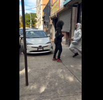 Dude Handled A Guy That Came Back To A Store After He Was Banned From It By Him