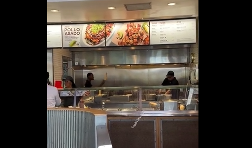 Chipotle Worker Crashed Out On His Coworker And Then Gets Arrested For It