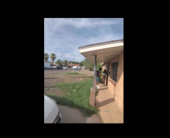 Homeowner Pulled His Gun After He Seen A Man On His Property Putting Hands On His Girl That Was Crying