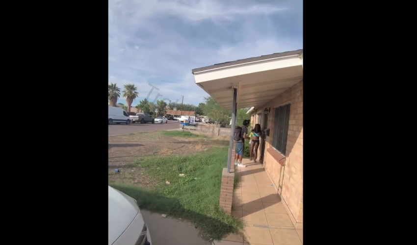 Homeowner Pulled His Gun After He Seen A Man On His Property Putting Hands On His Girl That Was Crying