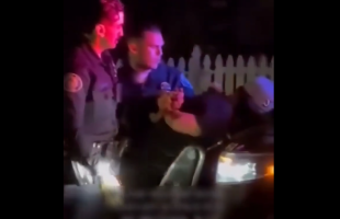 Police Gets Triggered And Jumped A Guy That Kept Talking Crazy To Them