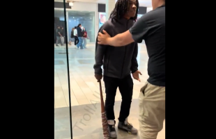 Dude Gets Mad And Tries To Put Hands On His Girlfriend After She Disrespected His Mother That Was Going Homeless