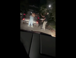 Weird Relationship Altercation Caught In 4k In New York