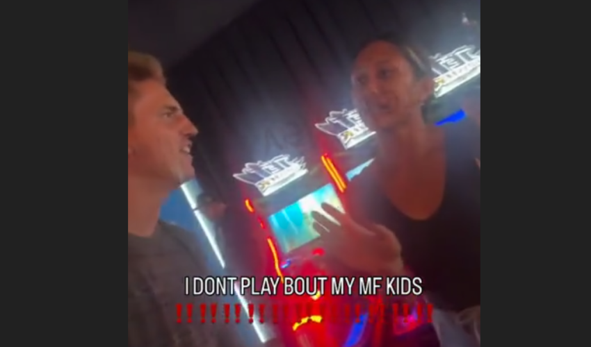 Mother Goes Off On Two Parents That Snatched A Ball Out Her Child Hand At A Arcade