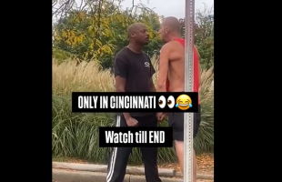 Dude Gets Mad After A Guy Kept Walking Up On Him