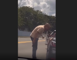 Man Treated This Woman Like A Man During Road Rage And Pulled His Strap On Her
