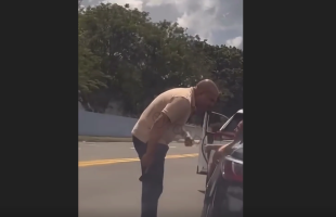 Man Treated This Woman Like A Man During Road Rage And Pulled His Strap On Her