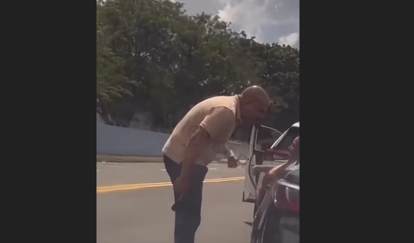 Man Treated This Woman Like A Man During Road Rage And Pulled His Strap On Her