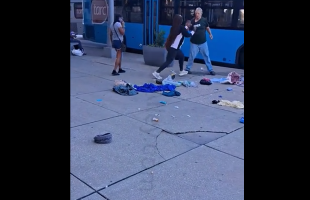 Dude Put His Hands On The Wrong Woman And Found Out