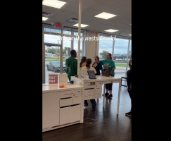 Mother And Daughter Gets Into A Altercation With A Girl At  T-mobile Store
