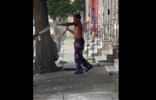 Dude Protected Himself And Connected After A Group Tried To Jump Him