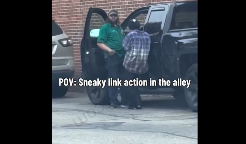 Two Bystanders Thought This Was A Woman Until He Turned Around