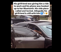 Police Rode Right Pass After They Seen A Girl Putting Hands On Her Boyfriend For Cheating