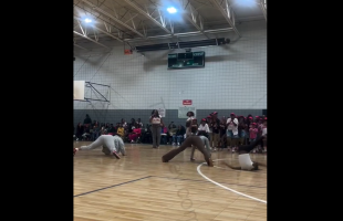 Two Teachers Breaks Out Of Professional Character And Started Having A Dance Battle In Front Of Their Students