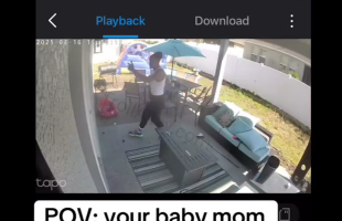 Dude Couldn’t Get Over That His Babymother Had A New Boyfriend So He Came Over And Called His Hands In Front Of His Kids