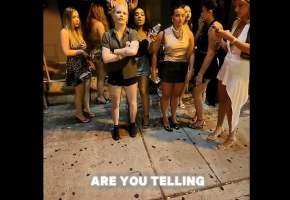 Random Girl Tried To Put Hands On A Guy After He Wouldn’t Walk Away While Waiting On His Uber