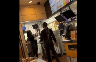 Gay Burger King Employee Gets Into A Heated Argument With His Female Coworker