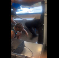 Churches Chicken Employees Work Together To Put Out A Disrespect Customer And They Went Extreme On Him