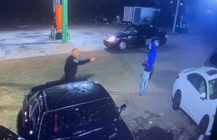Dude Gets Caught With A Draco Walking Out A Store By A Police Officer That Was Searching Somebody Else Car And He Even Didn’t Try To Tuck It