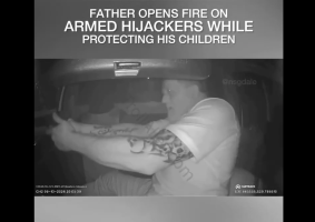 Father Instantly Protected His Family When Hijackers Tried To Steal His Car