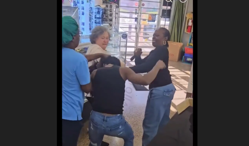 Woman Helps Her Chinese Boss Jump A Black Woman For Stealing A Wig In Her Hair Store