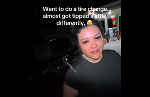 Woman Tried To Come On To A Man After He Fixed Her Tire But She Wanted To Pay Him In A Different Way And This Was His Response