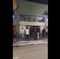 Two Police Officers Does A Takedown Tactic That Shocked A Guy During A Altercation In Orlando