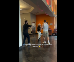 Tall Guy Underestimated A Short Guy At La Fitness