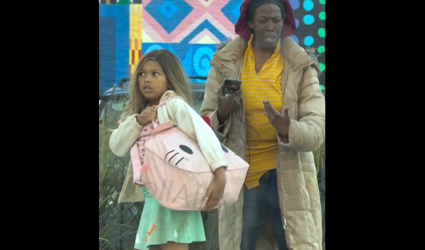 They Was Concerned After Seeing Two Little Boys In A Dress And A Wig Like They Were Getting Sold By Their Mother