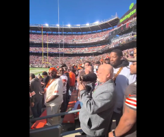 Guy Gets His Phone Taken And Handled At A Browns Football Game After He Refused To Move While Taking A Picture Of Someone
